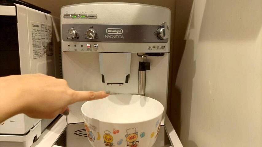 全自動エスプレッソマシン【デロンギマグニフィカの除石灰ランプ 全自動エスプレッソマシン【デロンギマグニフィカの除石灰ランプ